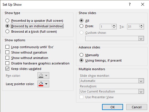 how to see slide notes during powerpoint presentation