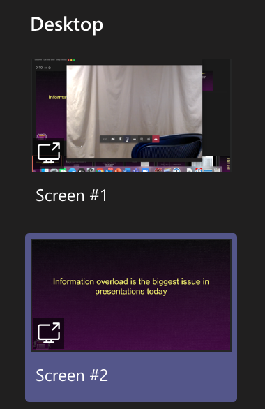 Teams standout mode image