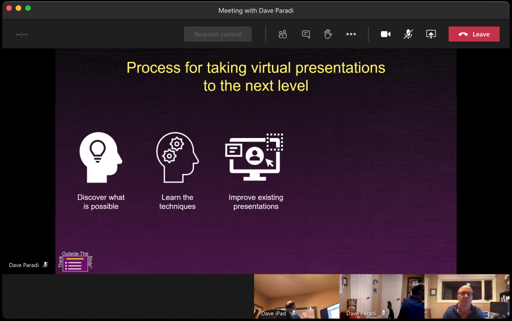 Use Spotlight in a Microsoft Teams meeting to quickly switch between