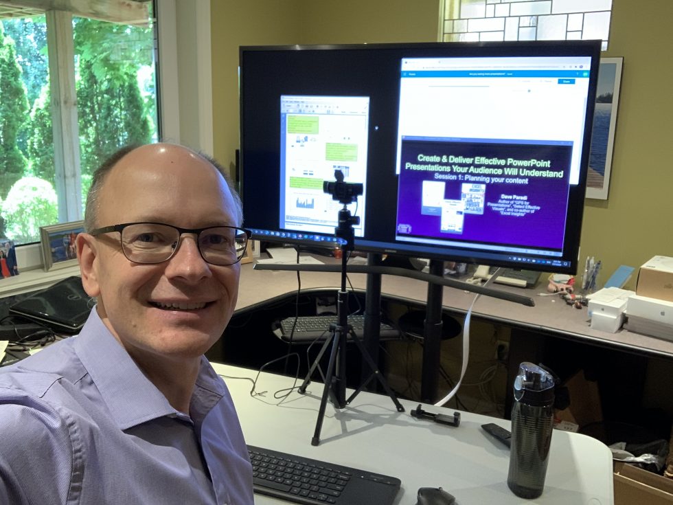 What’s on my screens when I deliver a virtual training session; my