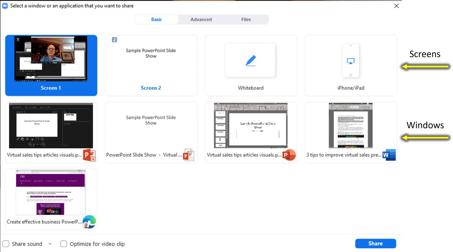 3 tips to improve virtual sales presentations with Zoom sharing